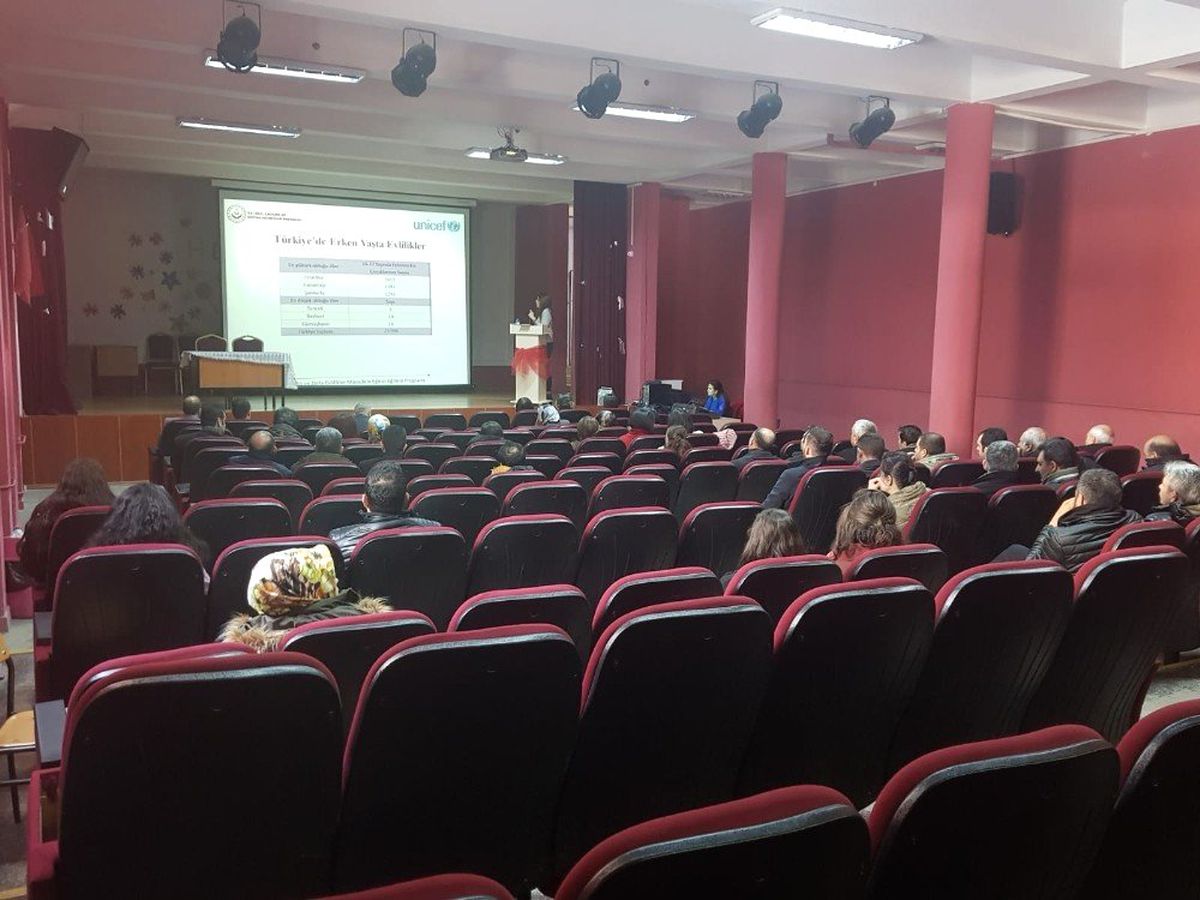 Erken Yaşta ve Zorla Evliliklerle Mücadele Kars İl Eylem Planı Semineri