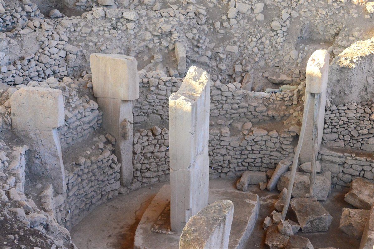 Göbeklitepe\'de Erdoğan Sevinci