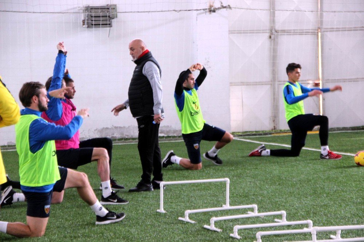 İ.m. Kayserispor - Ç. Rizespor Maçı Hazırlıklarına Başladı