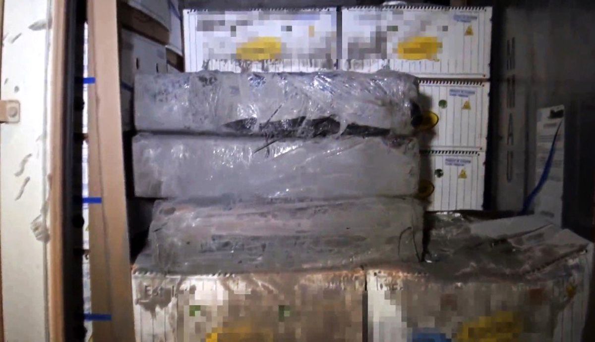 İstanbul\'da Muz Yüklü Konteynerden 185 Kilo Kokain Çıktı