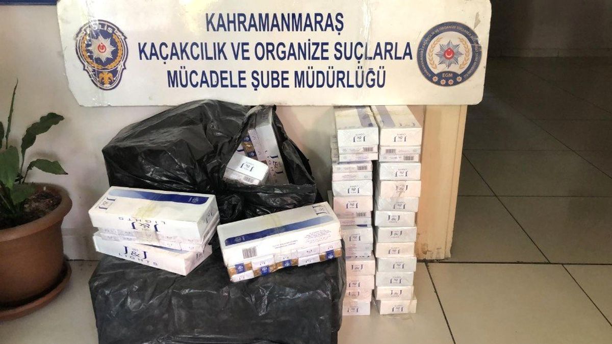 Kahramanmaraş\'ta Kaçakçılık Operasyonu