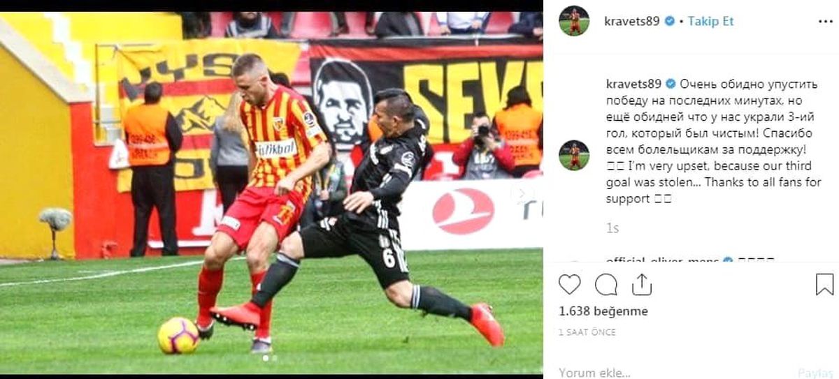 Kayserispor\'da 3.gol İsyanı