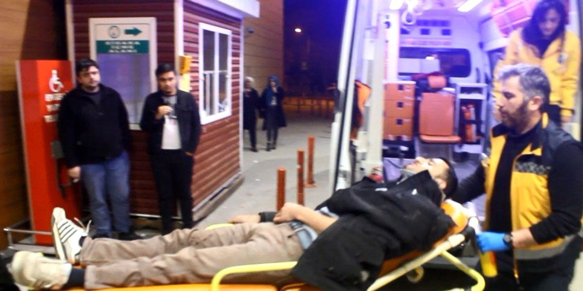 Motosiklet Sürücüsü Ölümden Döndü