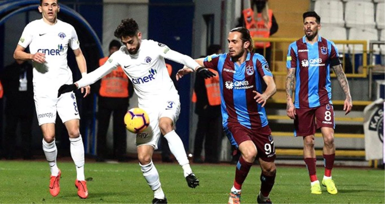 Trabzonspor, Kasımpaşa ile 2-2 Berabere Kaldı