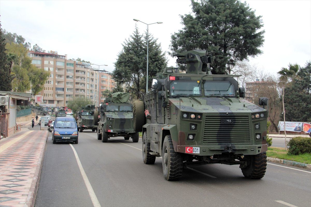 Suriye Sınırına Komando Sevkiyatı