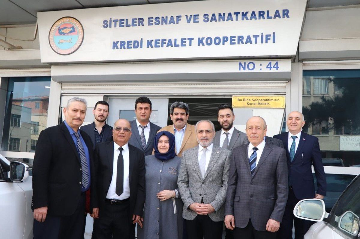 Yalçın Topçu\'dan Siteler Esnafına Ziyaret