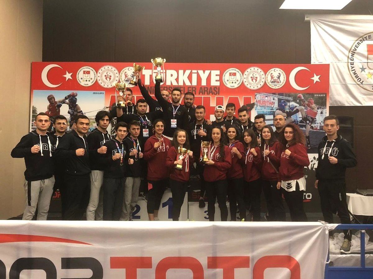 2019 Üniversiteler Muay Thai Türkiye Şampiyonasında Erü\'nün Başarısı!
