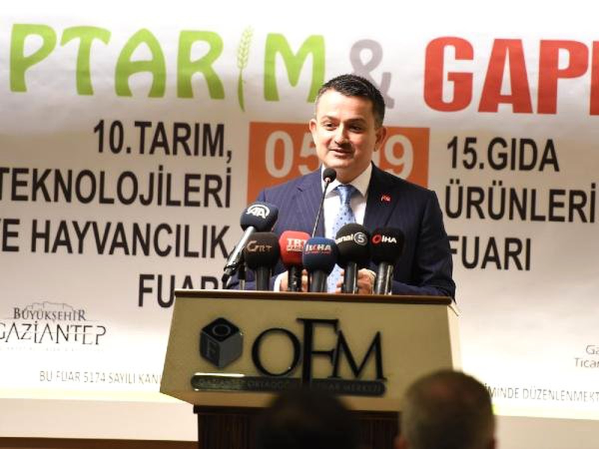 Bakan Pakdemirli: İnsanlar Yemek İçin Gaziantep\'e Gelsin İstiyorum (2)