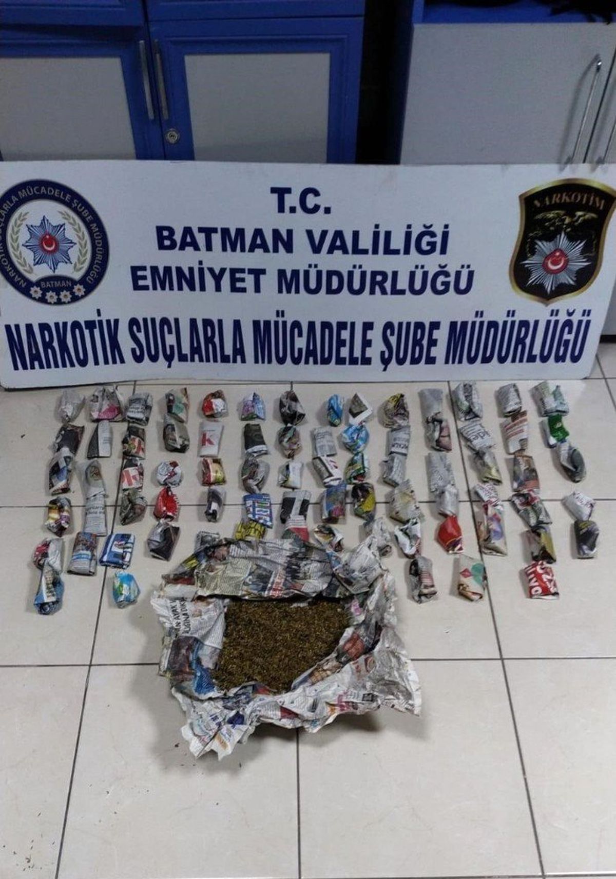 Batman\'da Satışa Hazır Uyuşturucu Ele Geçirildi