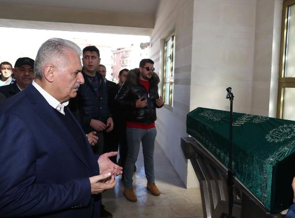 Binali Yıldırım, Cenaze Törenine Katıldı