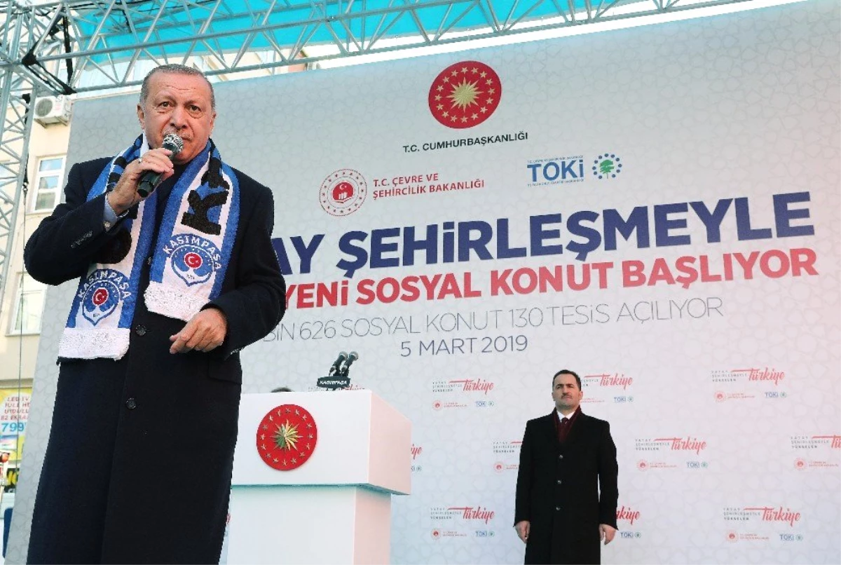 Cumhurbaşkanı Erdoğan\'dan 50 Bin Konut Müjdesi