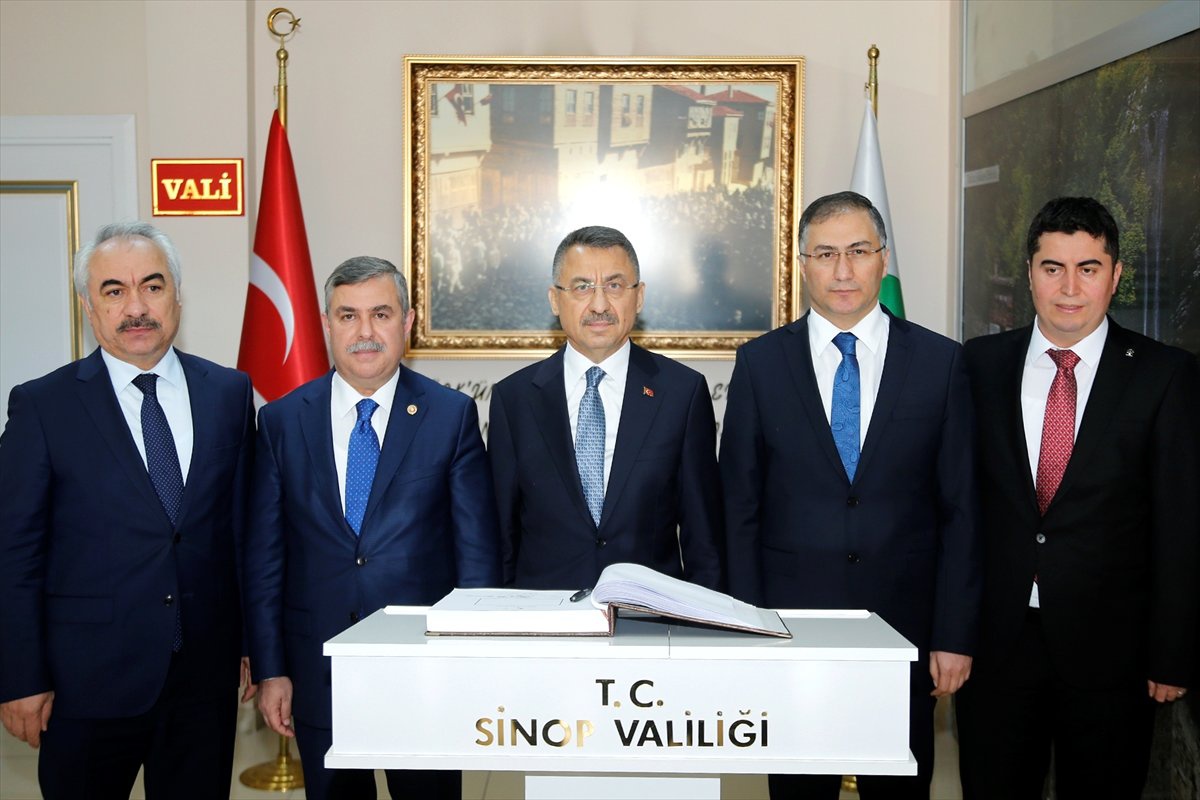 Cumhurbaşkanı Yardımcısı Oktay Sinop\'ta