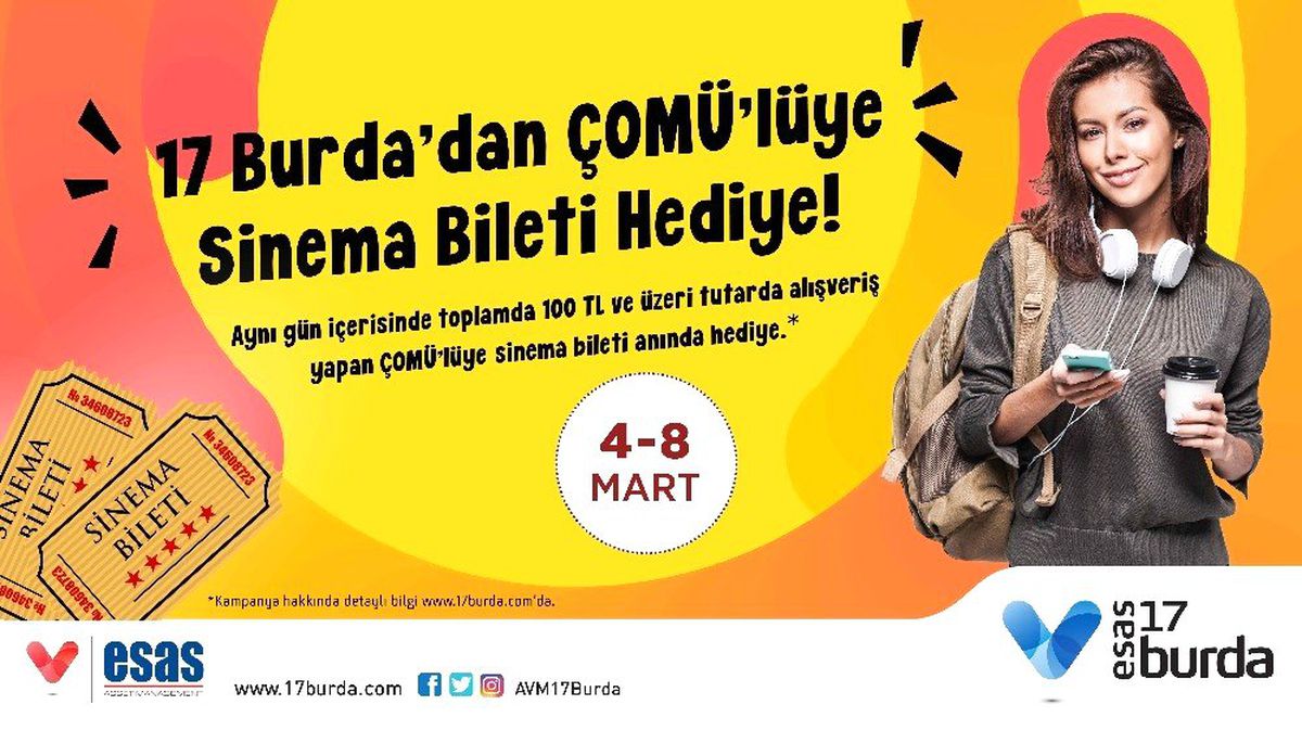 Esas 17 Burda\'dan Çomü\'lüye Sinema Bileti