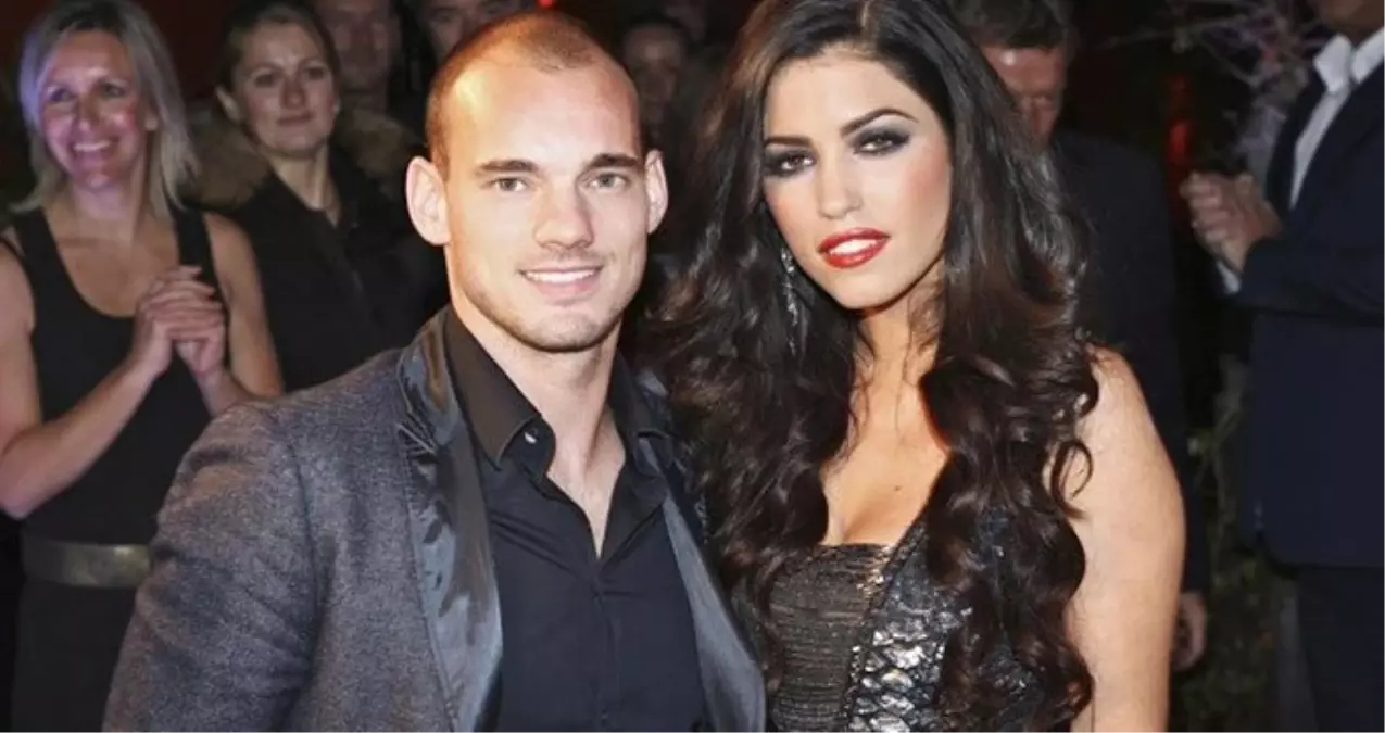 Galatasaray\'ın Eski Futbolcusu Wesley Sneijder, Yolanthe Cabau ile Boşanıyor