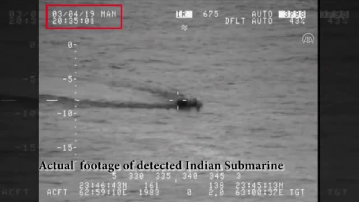 Hint Denizaltısı Pakistan Donanması Tarafından Engellendi
