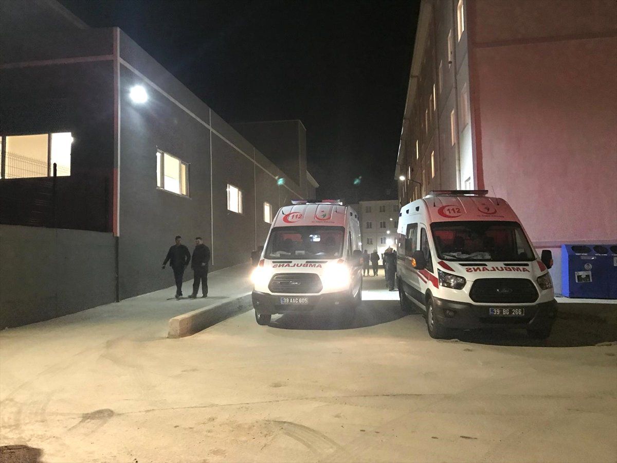 Kırklareli\'nde Öğrenci Yurdunda Yangın