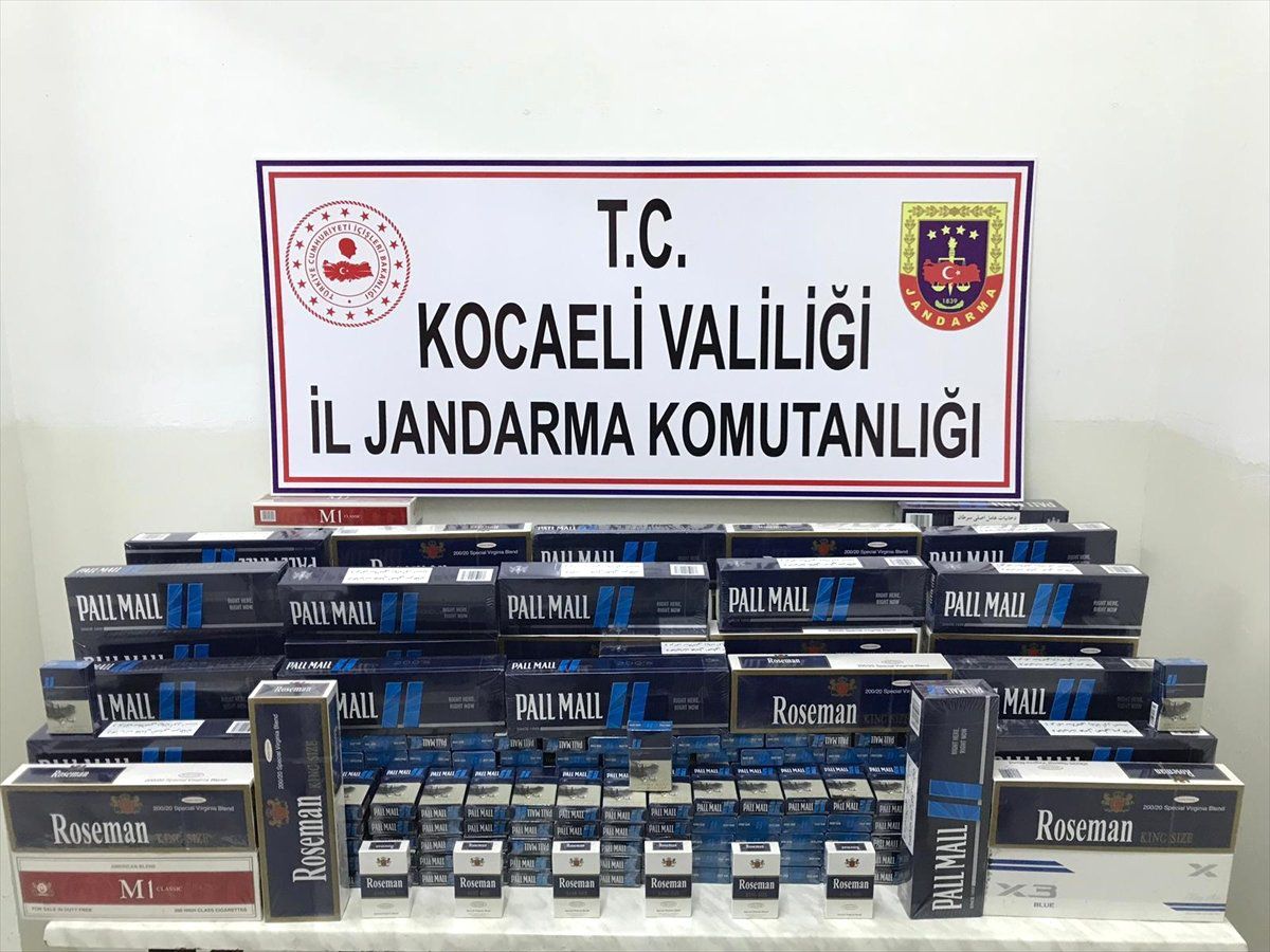 Kocaeli\'de Kaçak Sigara Operasyonu