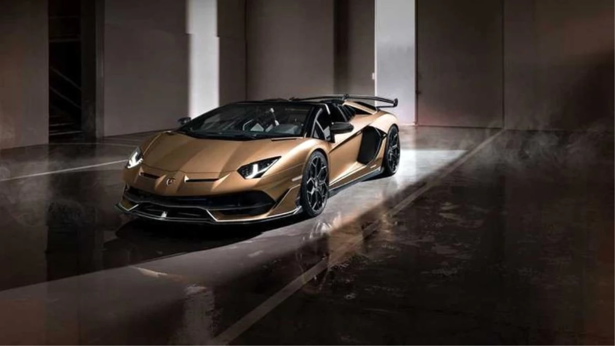 Lamborghini Aventador Svj Roadster\'in Üstü Cenevre\'de Açıldı