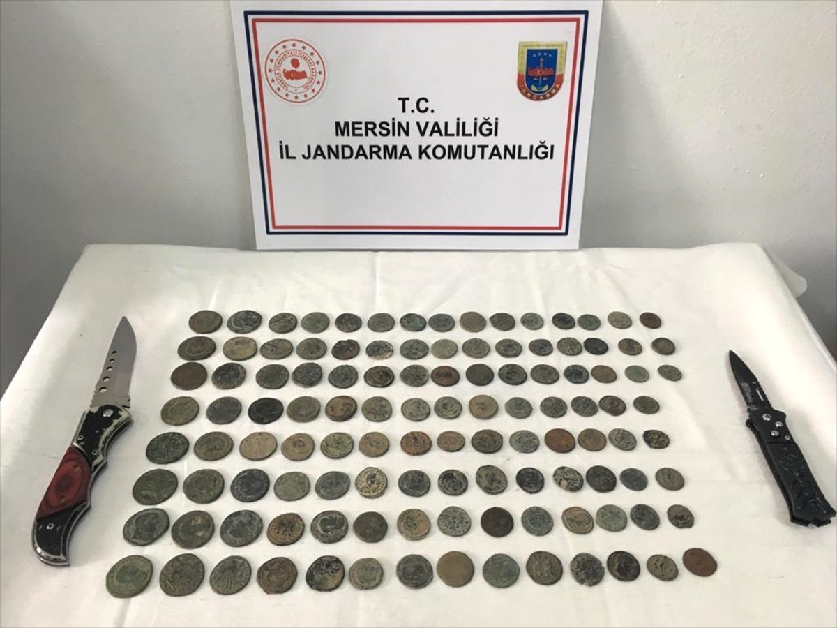 Mersin\'de Tarihi Eser Kaçakçılığı Operasyonu
