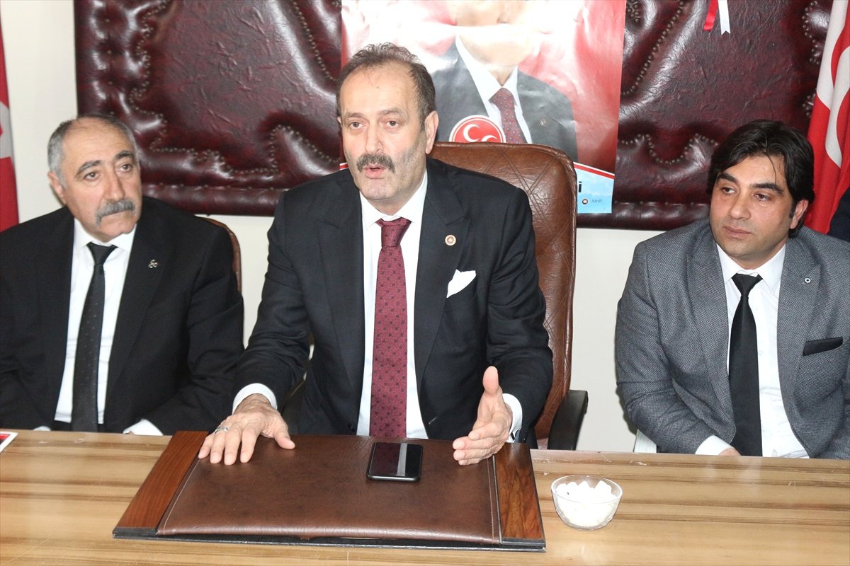 MHP İzmir Milletvekili Osmanağaoğlu, Ağrı\'da