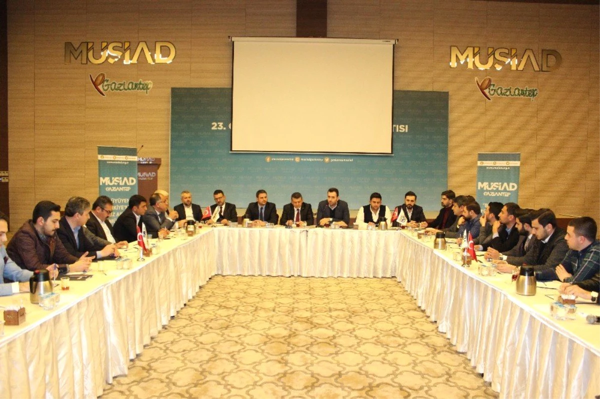 Müsiad Gaziantep\'te Yeni Dönemin İlk İnşaat Sektör Kurulu Toplantısı