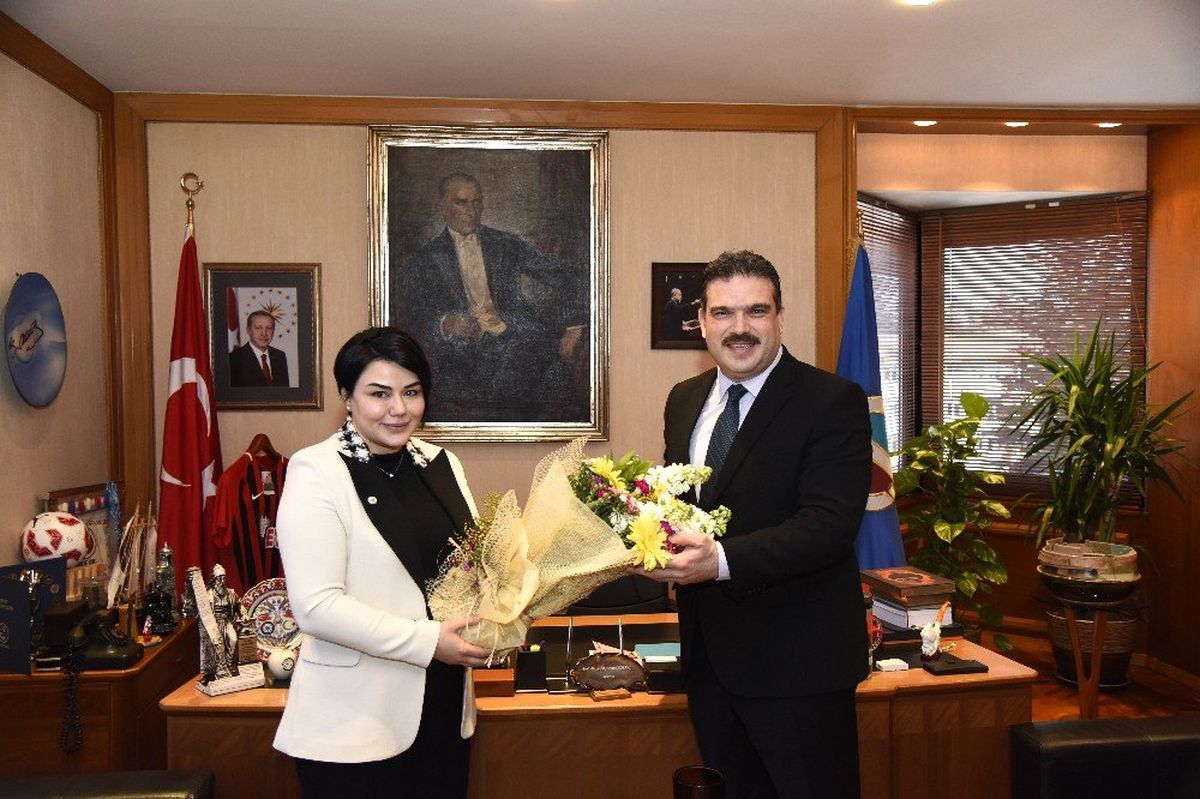 Rektör Çomaklı\'ya Ziyaretler Sürüyor