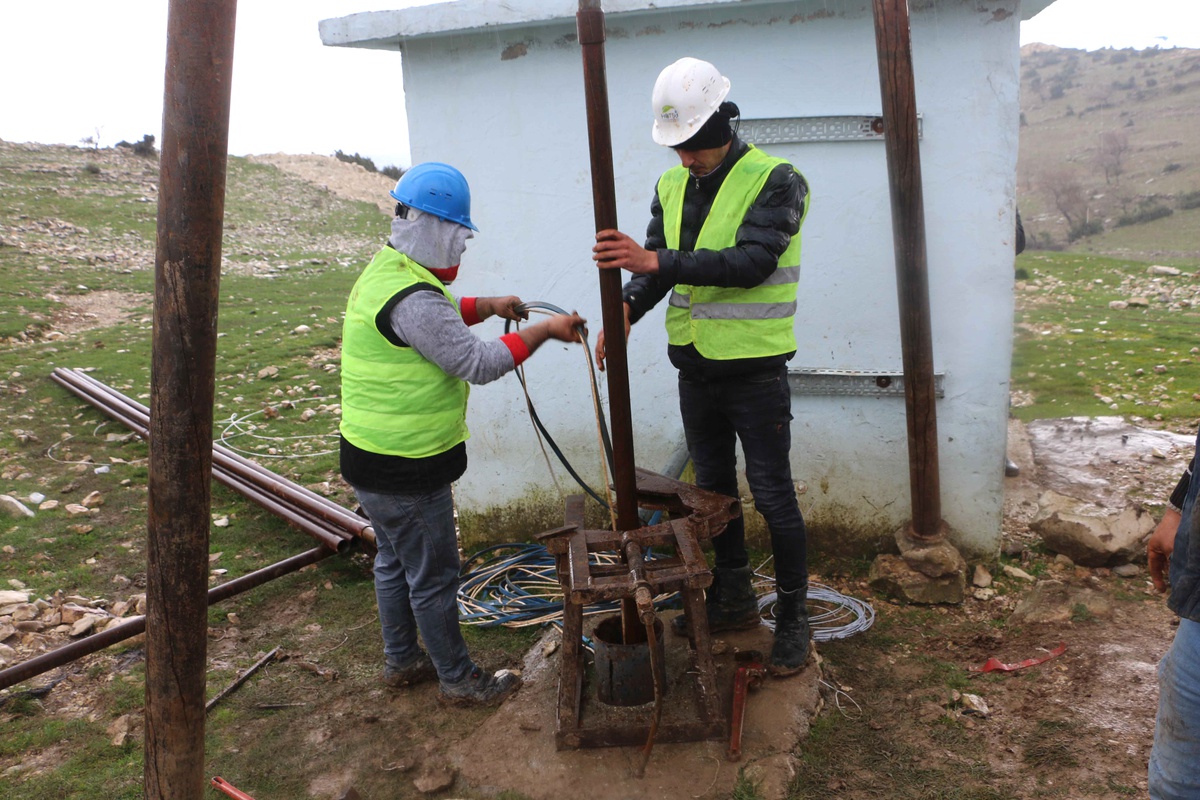 Yayladağı Görentaş Su Deposunda Modernizasyon Yapıldı