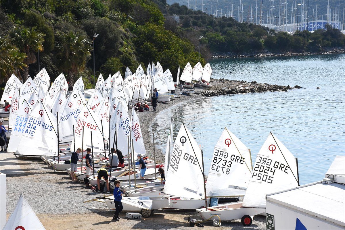Yelken: 7. Bodrum Uluslararası Optimist Yarışları