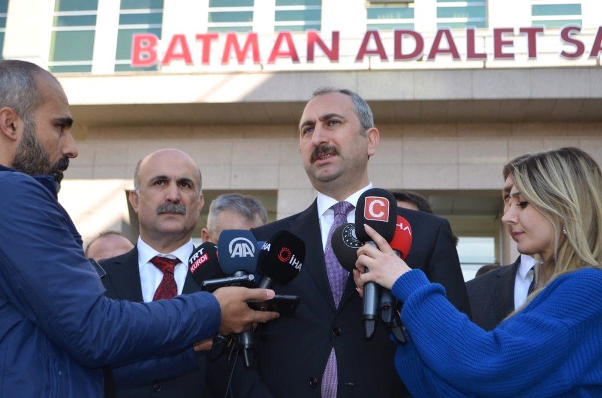 Adalet Bakanı Gül Batman\'da