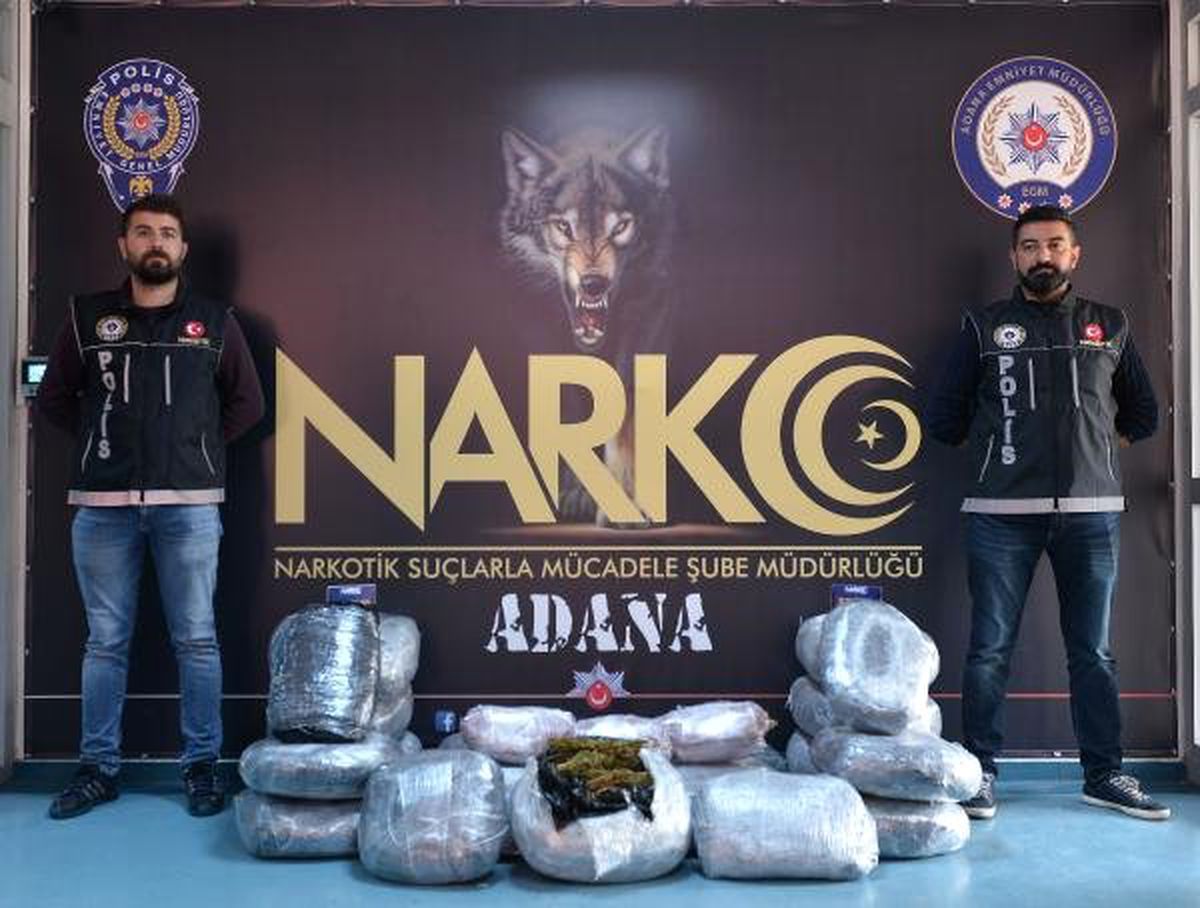 Adana\'da 150 Kilo Esrar Ele Geçirildi
