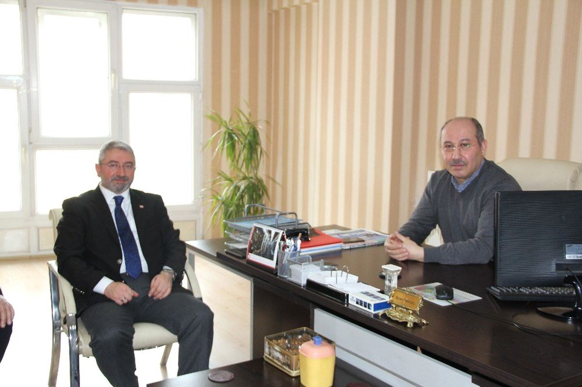 AK Parti Belediye Başkan Adayı Aşgın\'dan İha\'ya Ziyaret