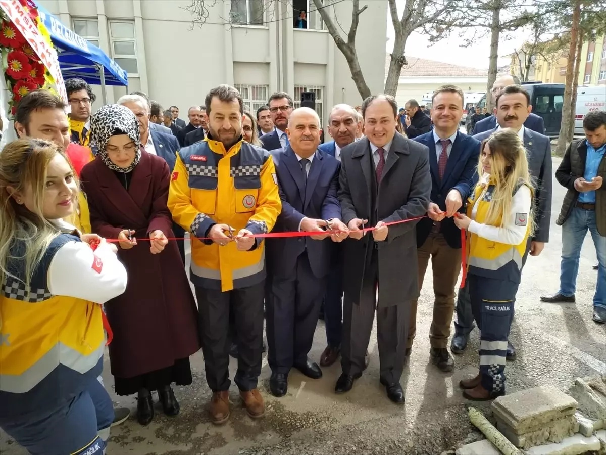 Akyurt\'ta Acil Sağlık Hizmetleri İstasyonu Hizmete Girdi