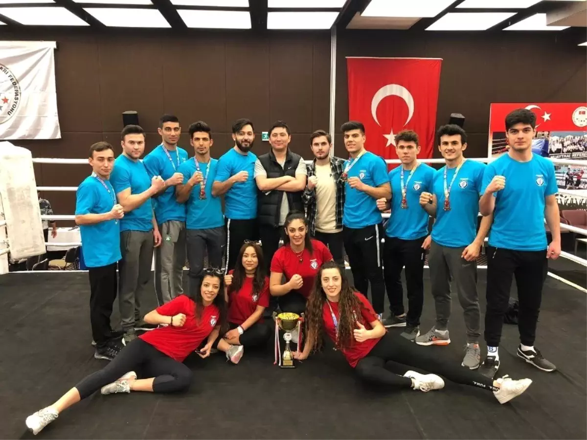 Bartın Üniversitesi\'ne Muaythai\'de 7 Madalya ve 1 Kupa