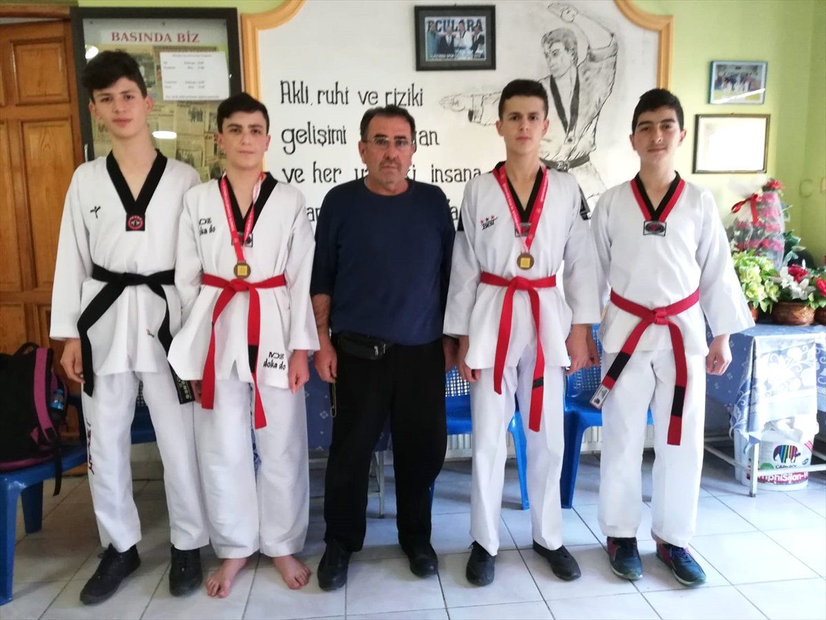Beyşehirli Tekvandocuların Başarısı