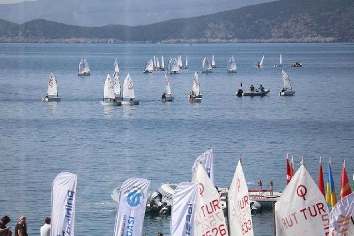 Bodrum Uluslararası Optimist Yarışları Başladı