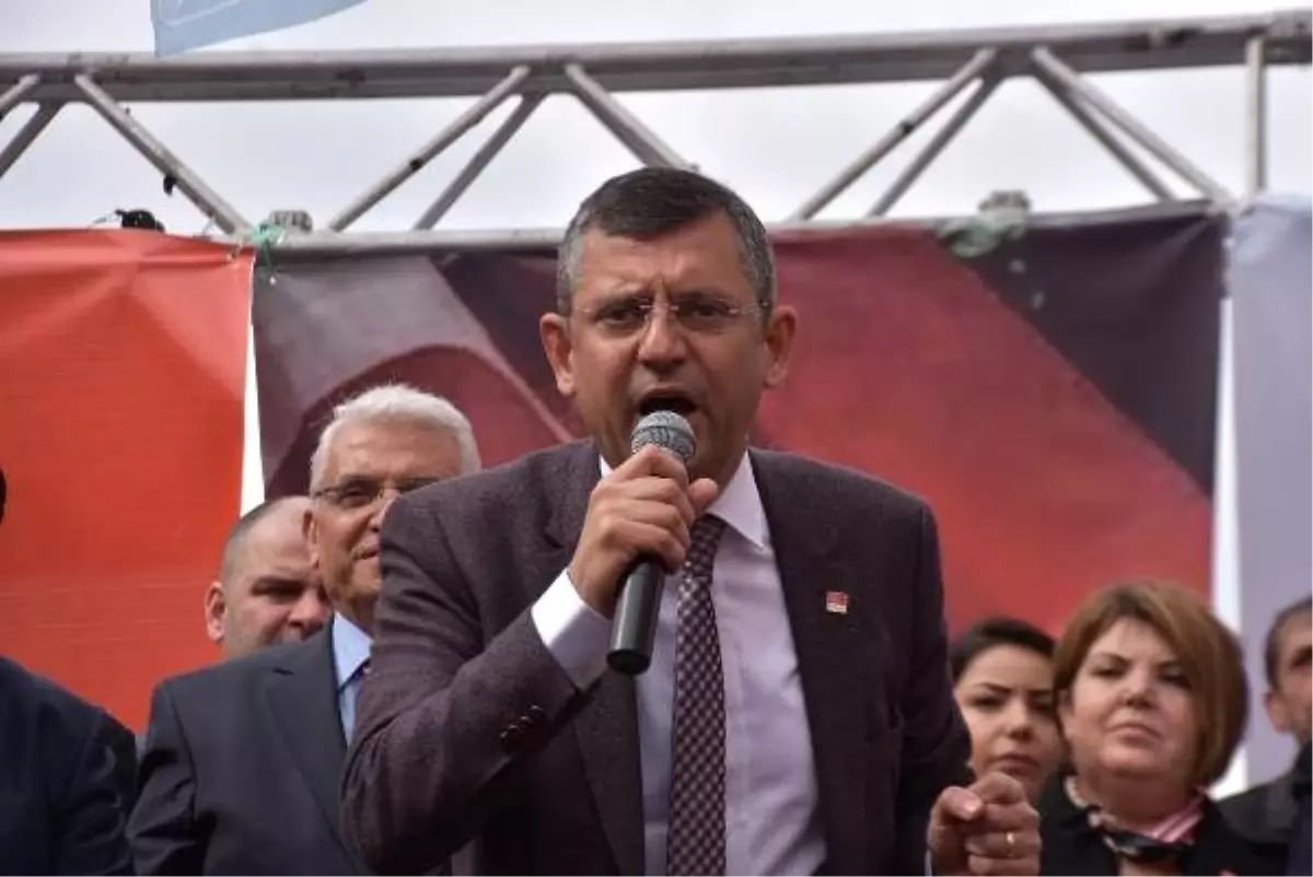 CHP\'li Özel: Kriz Çıkabileceği Şüphesini Yaymaya Çalışıyorlar