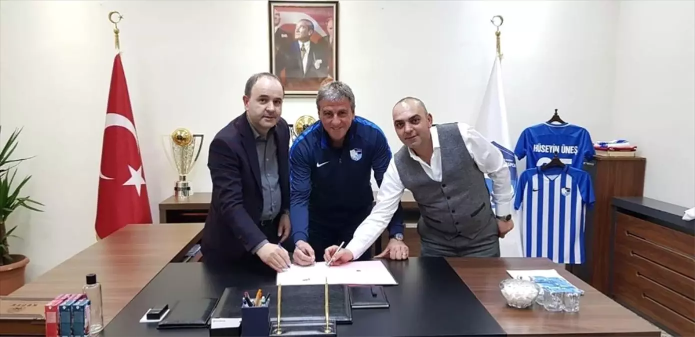 Erzurumspor, Teknik Direktör Hamzaoğlu ile Sözleşme İmzaladı