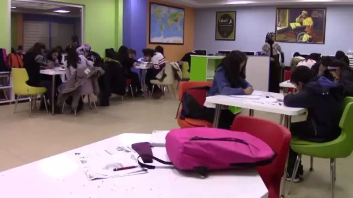 Evde Ders Çalışma İmkanı Olmayan Öğrencilere Etüt