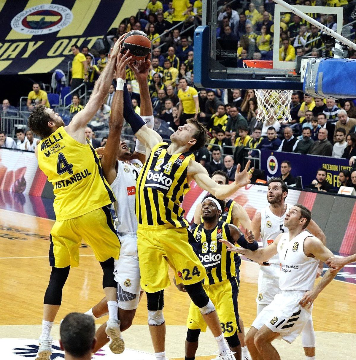 Fenerbahçe, Madrid Deplasmanında