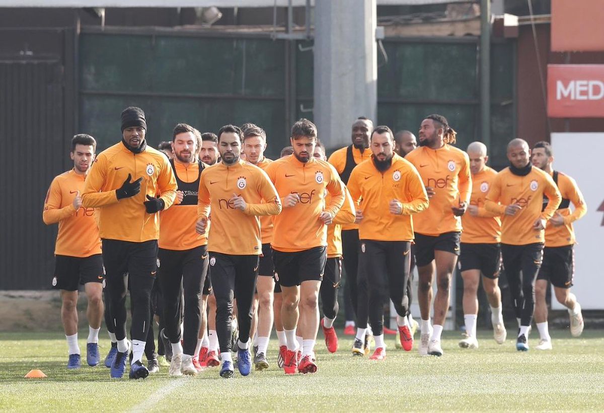 Galatasaray Dayanıklılık Çalıştı