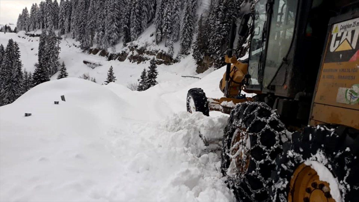 Giresun Yaylalarında Kar Mücadelesi