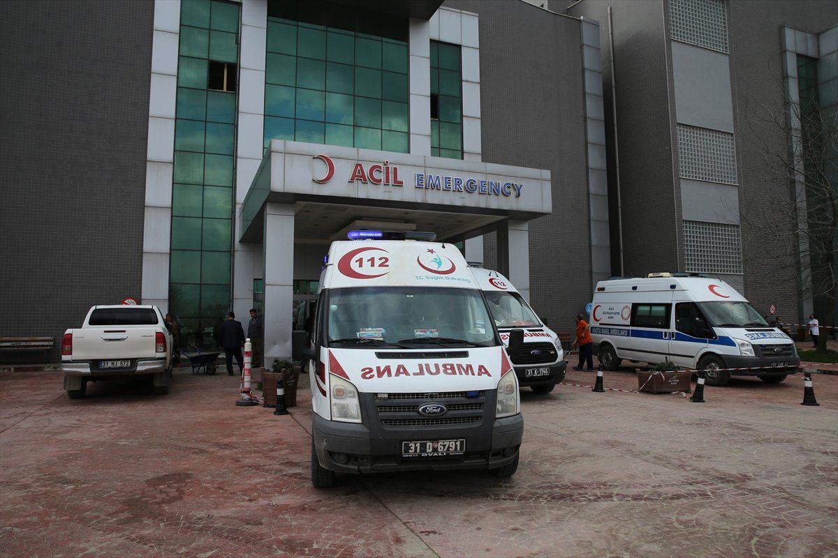 Hatay\'da Hastanede Yangın