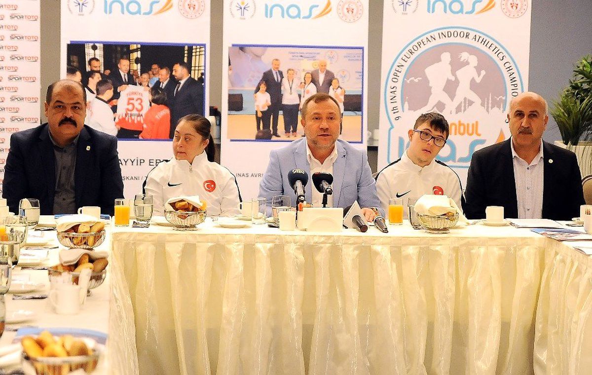 İstanbul\'da 9. Inas Avrupa Salon Atletizm Şampiyonası Heyecanı Yaşanacak