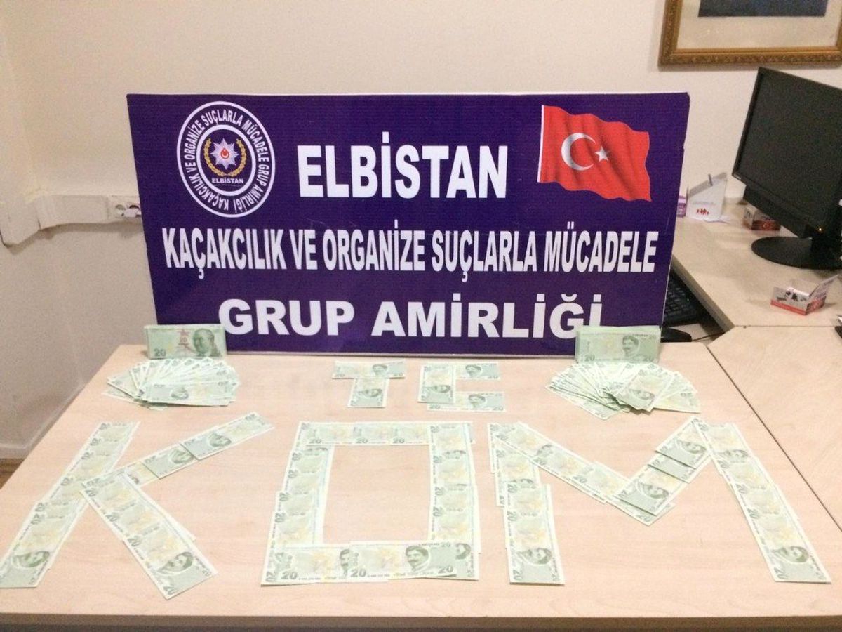 Kahramanmaraş\'ta 231 Adet 20 TL\'lik Sahte Banknot Ele Geçirildi