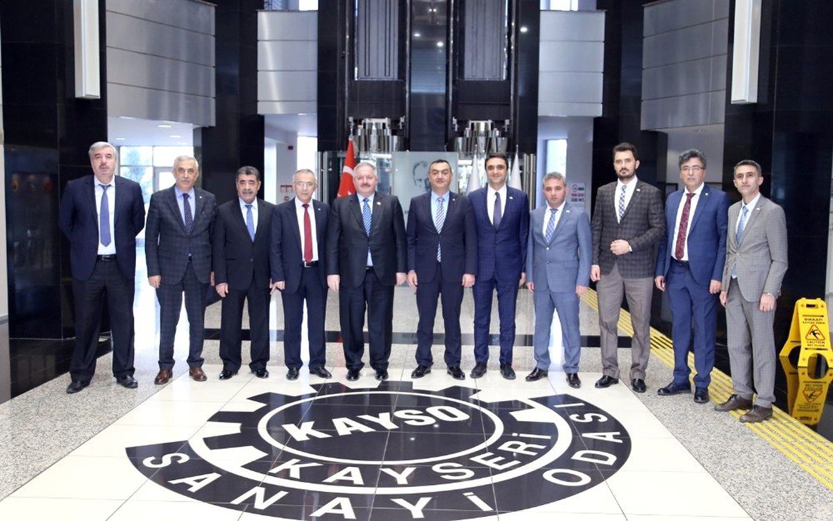 Kayseri Osb\'nin Yeni Yönetiminden Kayso\'ya Ziyaret