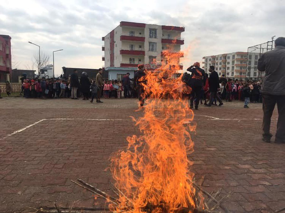 Kozluk\'ta Öğrencilere Yönelik Yangın Tatbikatı