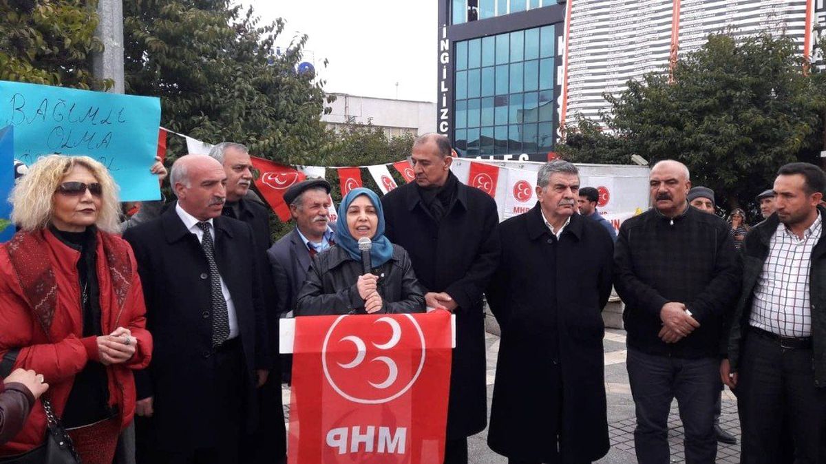 MHP\'li Kadınlar Uyuşturucu ile Mücadeleye Dikkat Çekti