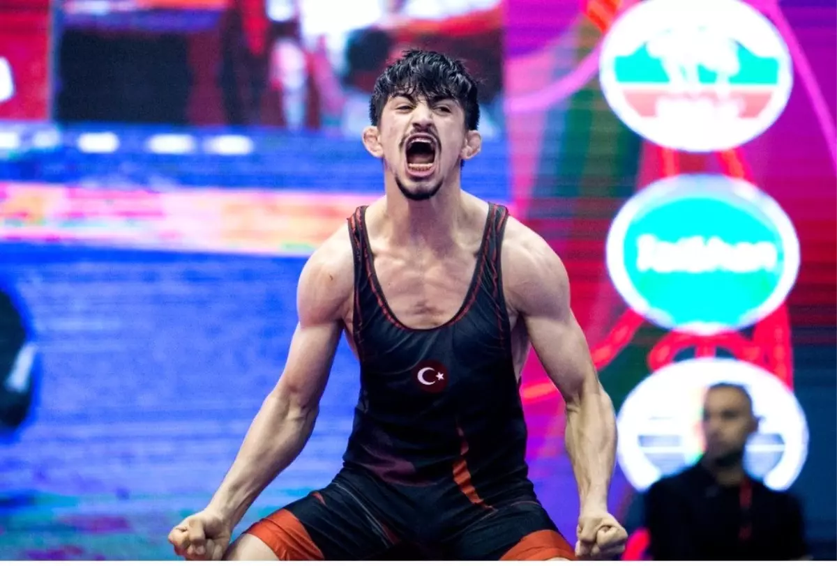 Milli Güreşçi Kerem Kamal 5. Kez Avrupa Şampiyonu Oldu