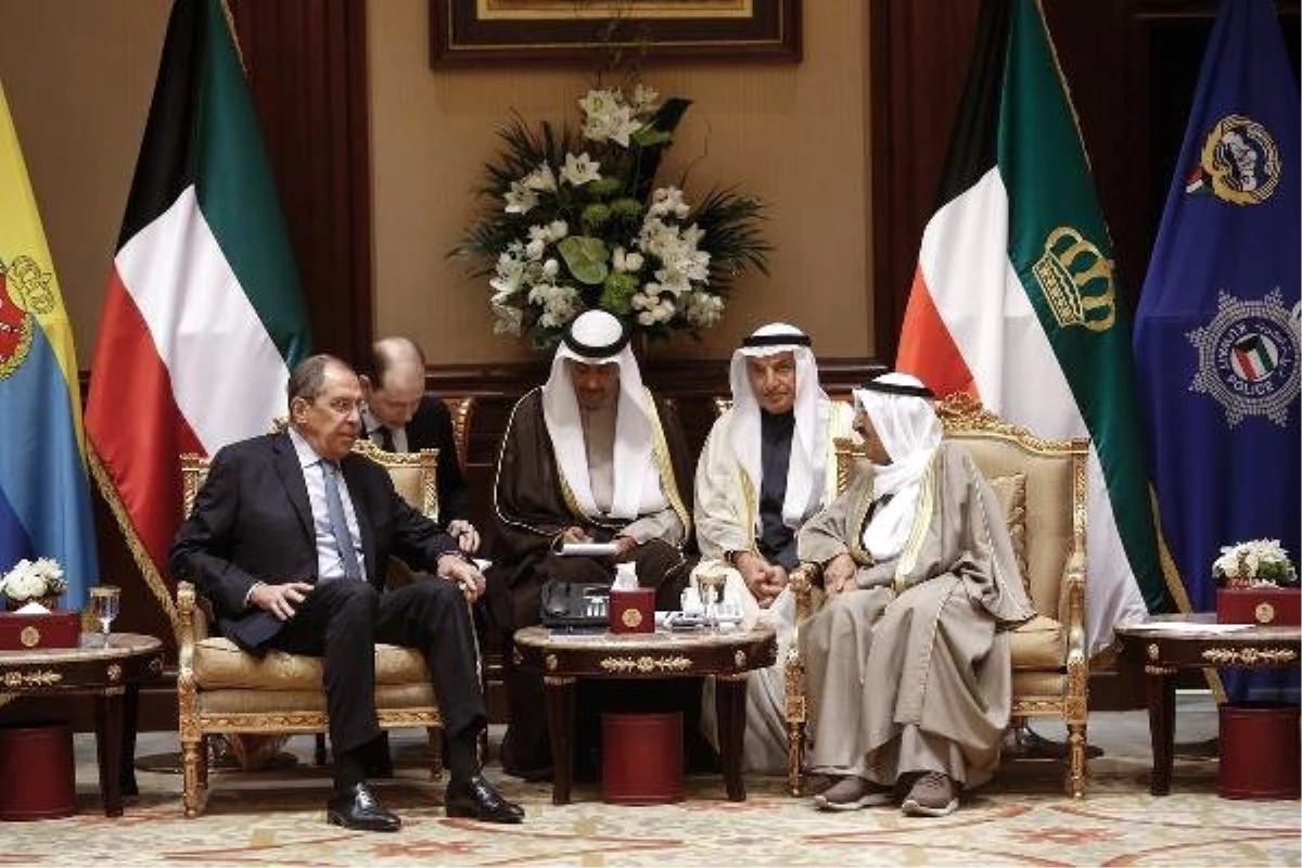 Rusya Dışişleri Bakanı Sergey Lavrov, Kuveyt Emiri ile Görüştü