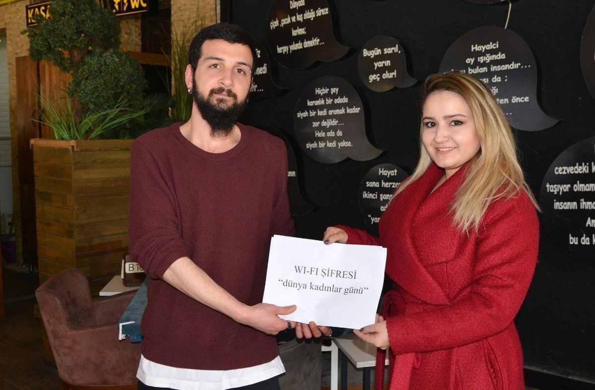Şifreleri Kadınlar Günü Belirledi